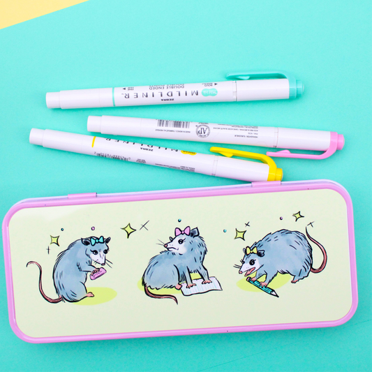 Possum Pencil Tin