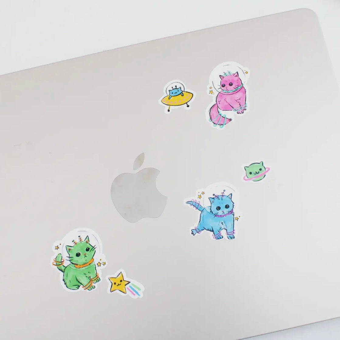 Space Kitty Vinyl Sticker Sheet