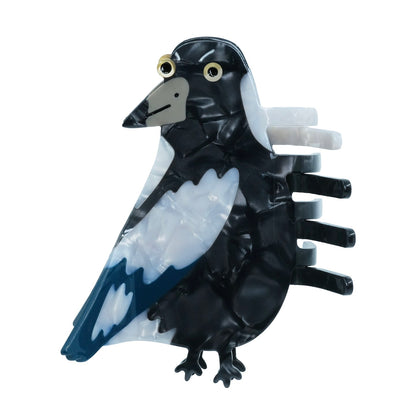 Magpie Bird Claw Clip