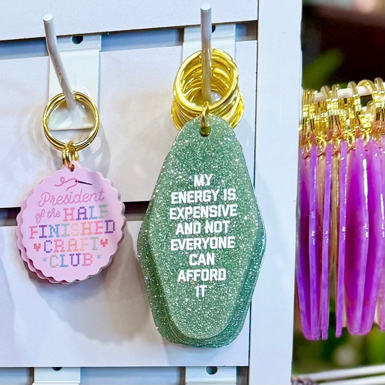 My Energy is Expensive Keychain