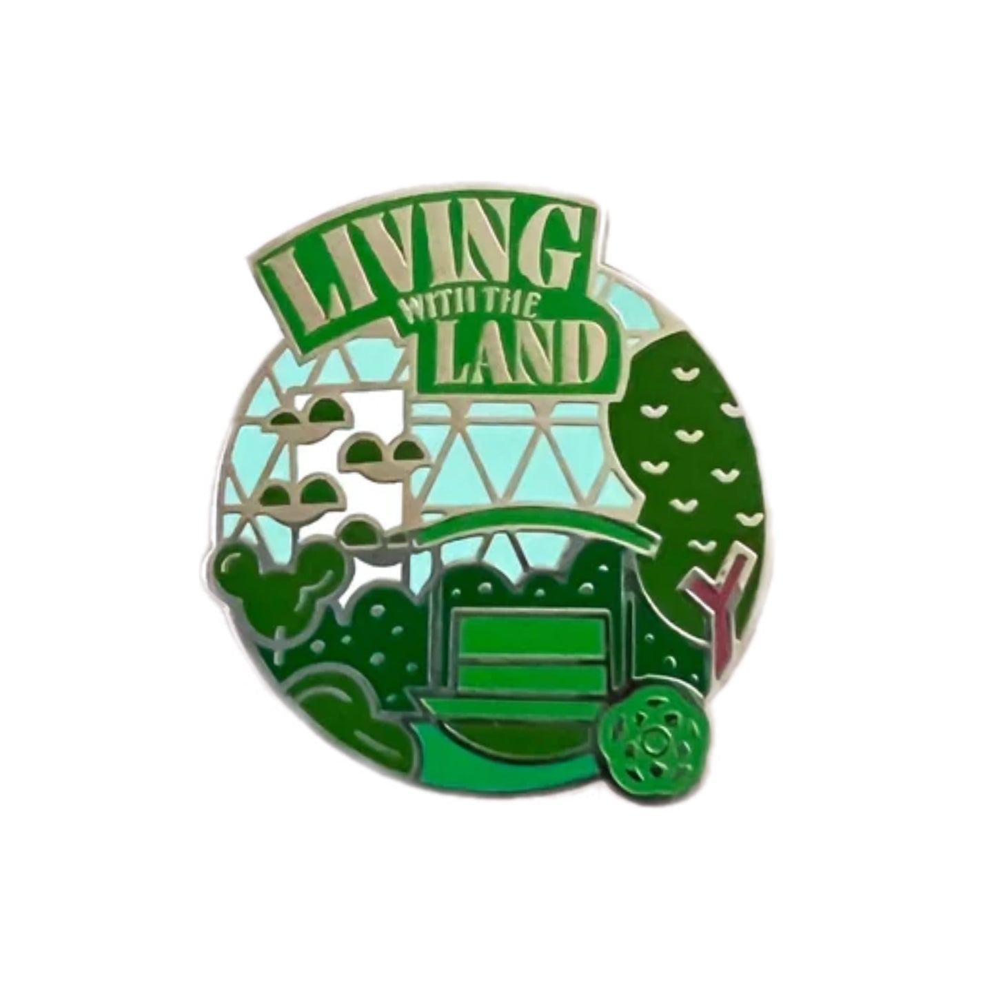 Living with the Land Pin