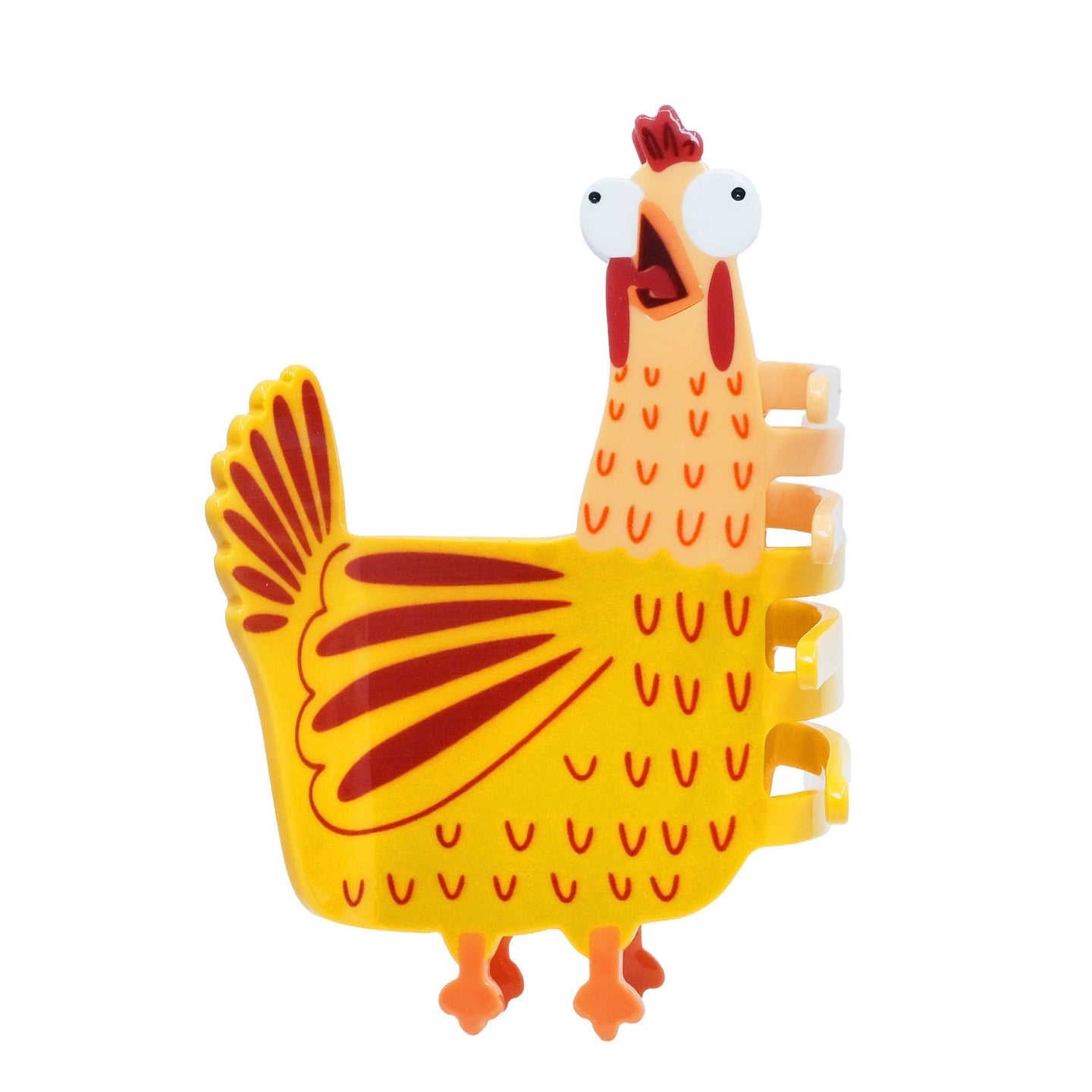 Screaming Chicken Claw Clip