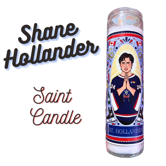 Saint Shane Hollander Candle