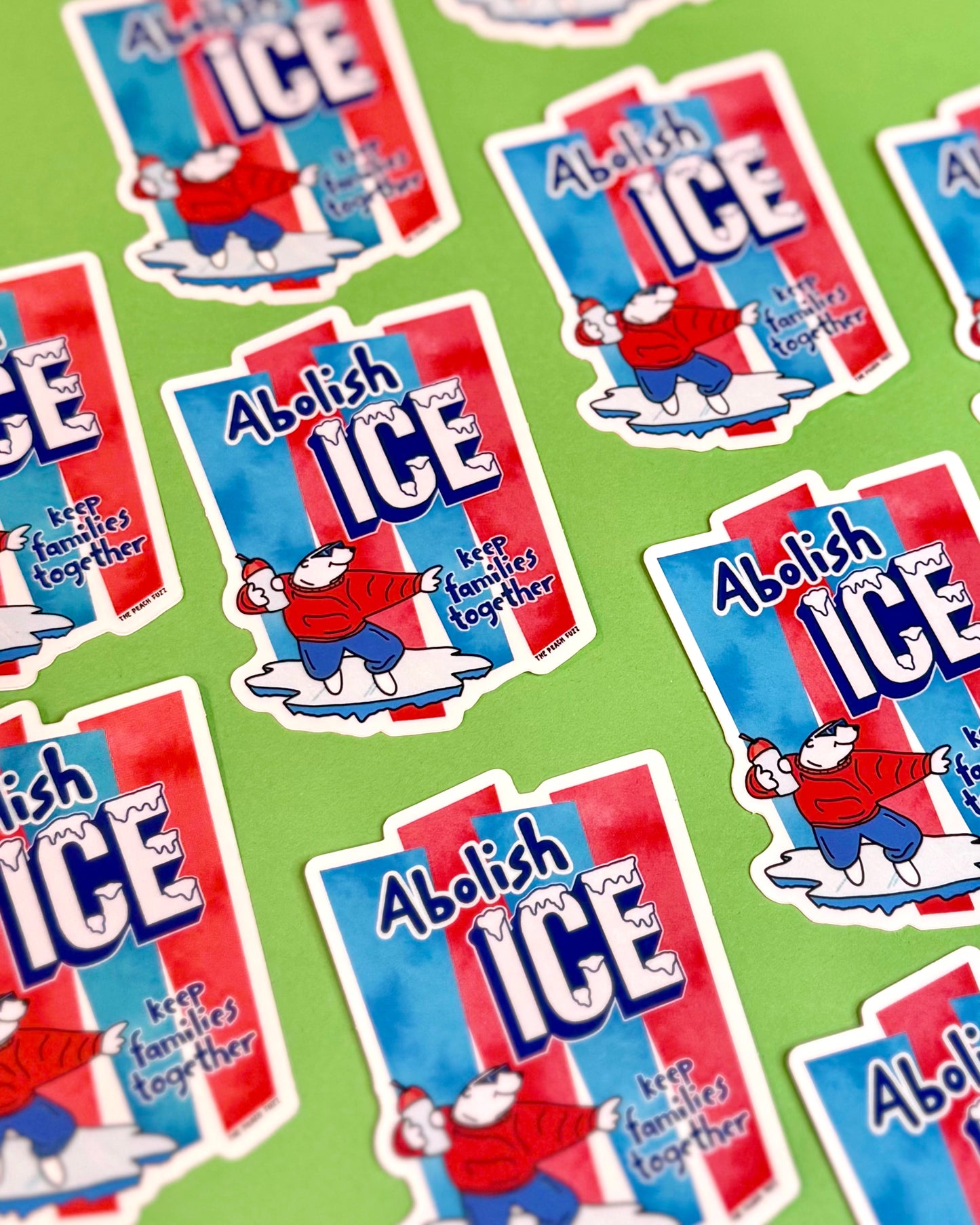 Abolrish Abolish ICE Sticker – Maple Layne Market