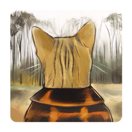 Swiftie Cat “Evermore” Sticker