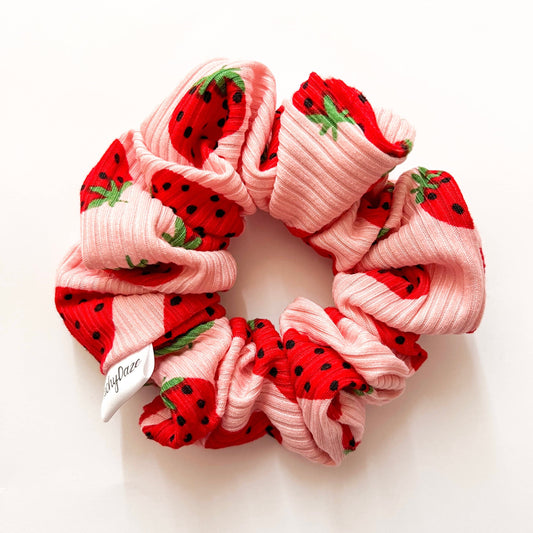 Strawberry Scrunchie