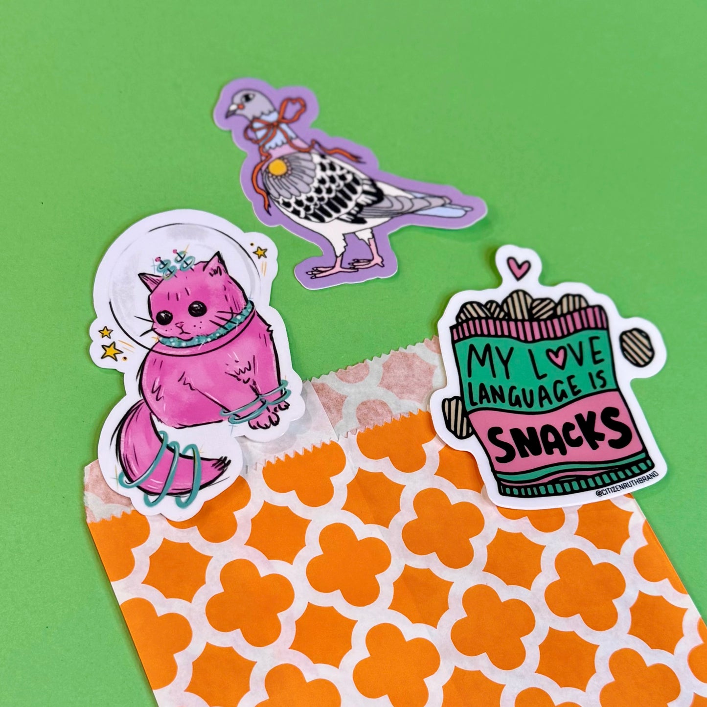 Surprise Sticker 3-Pack (Cuteness)