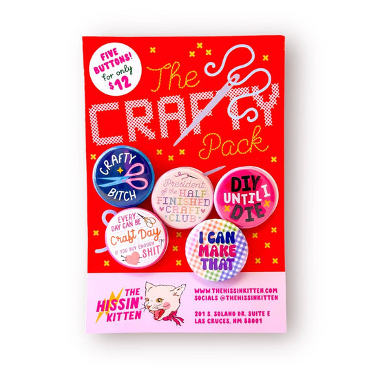 The Crafty Pack (Buttons)