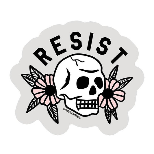 Resist Sticker