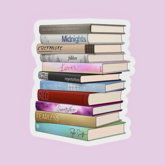✨NEW✨Taylor Swift Albums as Books Sticker (now with TTPD)