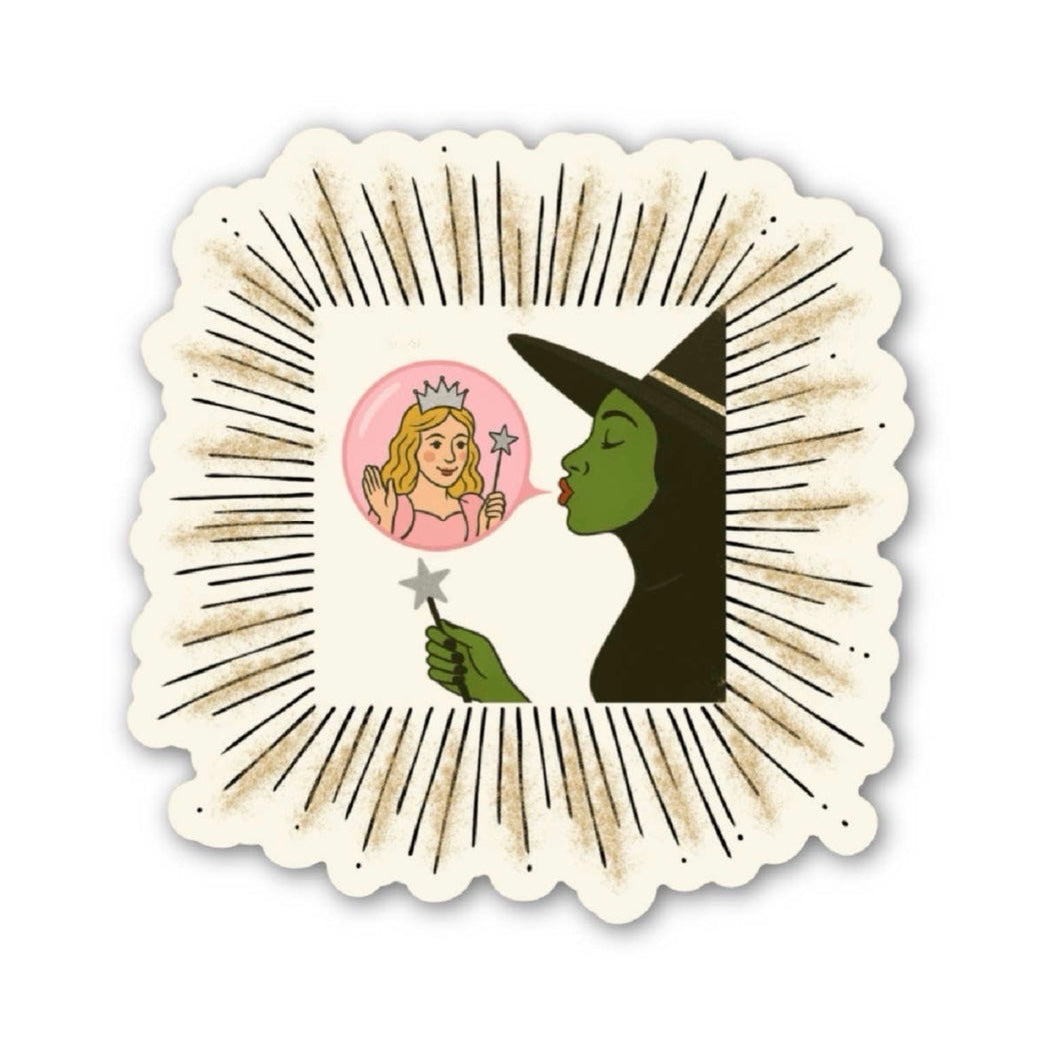 Good Witch & Wicked Witch Sticker