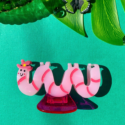 Cowboy Worm Hair Claw (Large)