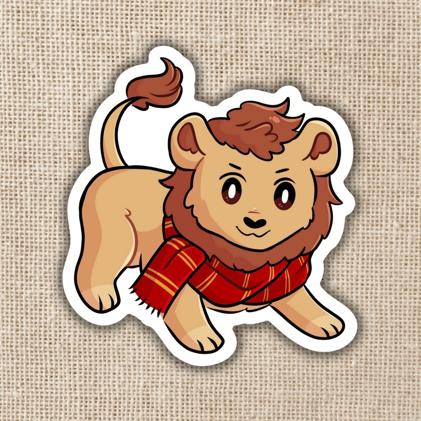 Brave Wizard House Mascot Sticker