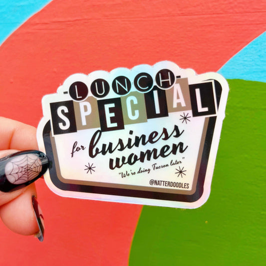Business Women's Special Romy & Michele Sticker