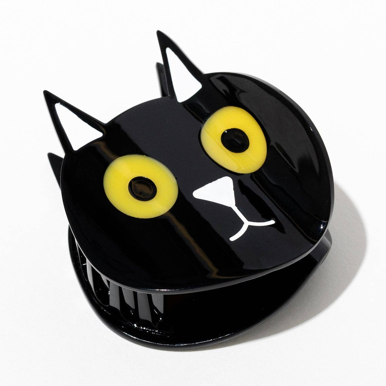 Black Cat Claw Clip