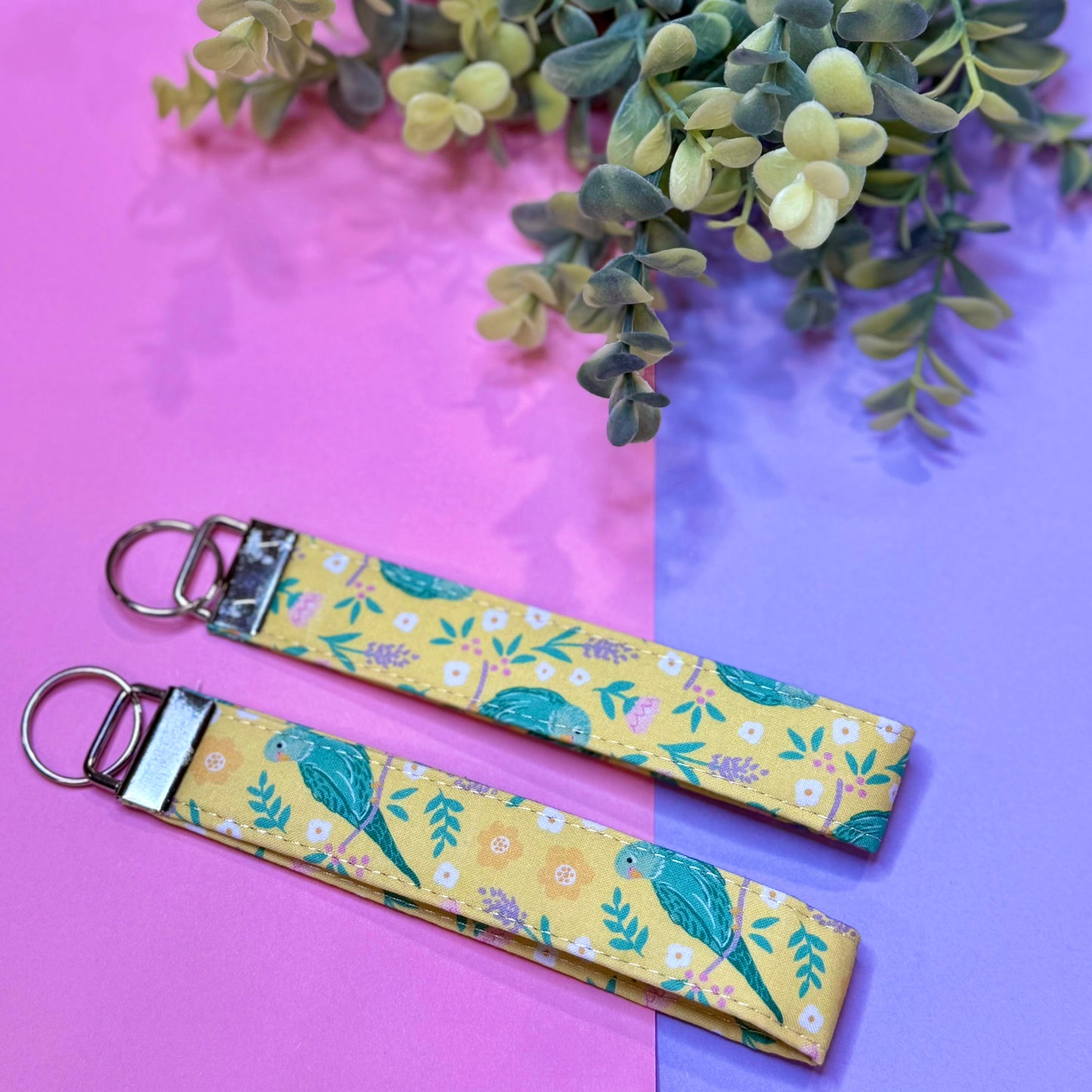 Wristlet Keychain: Songbirds