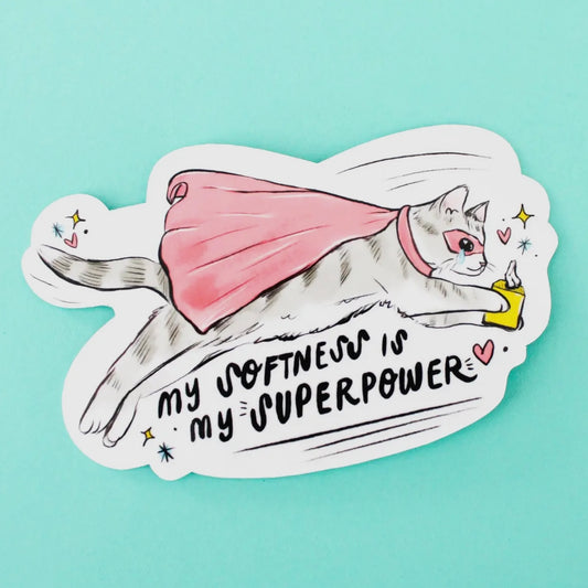 Super Kitty Sticker