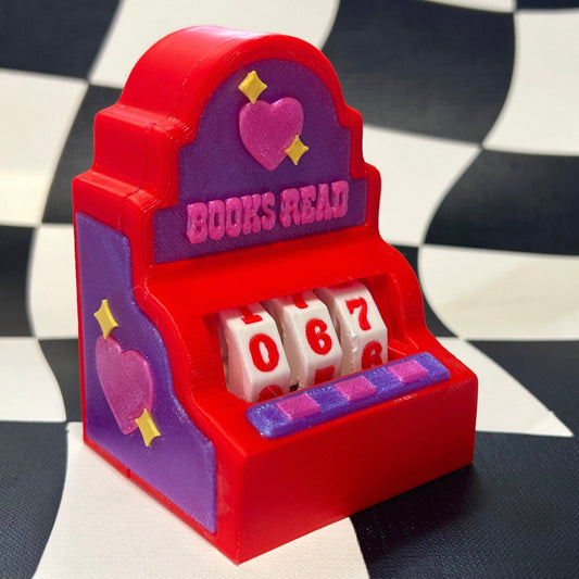 Books Read Slot Machine Counter