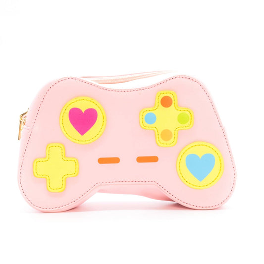 Video Game Controller Handbag (Pink)