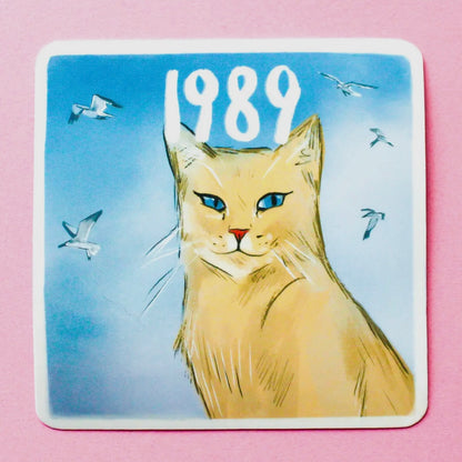Swiftie Cat “1989” Sticker