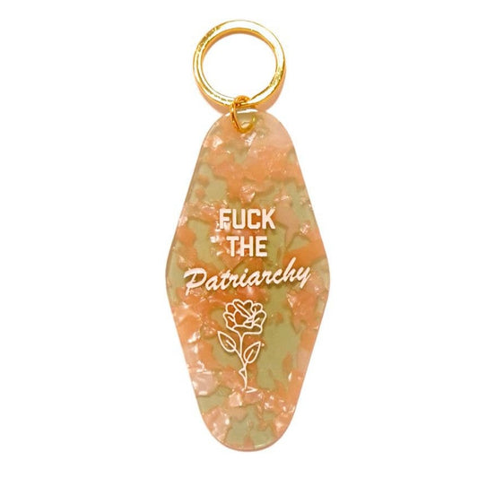 Fuck the Patriarchy Keychain