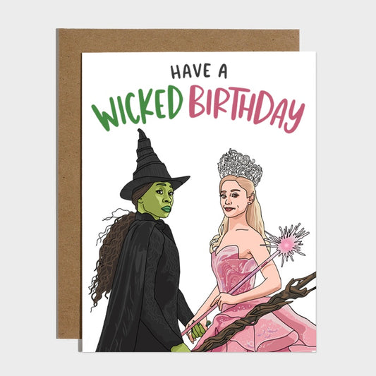 Have A Wicked Birthday Card