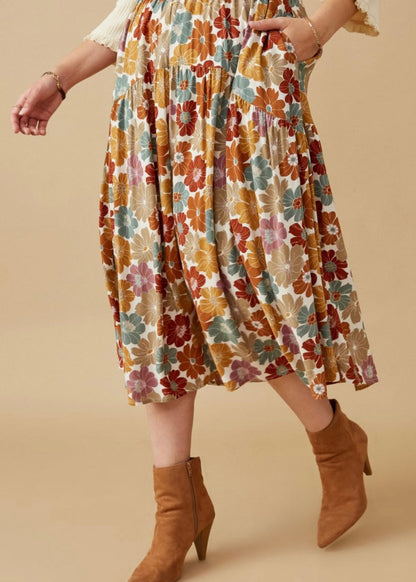Wren Floral Skirt