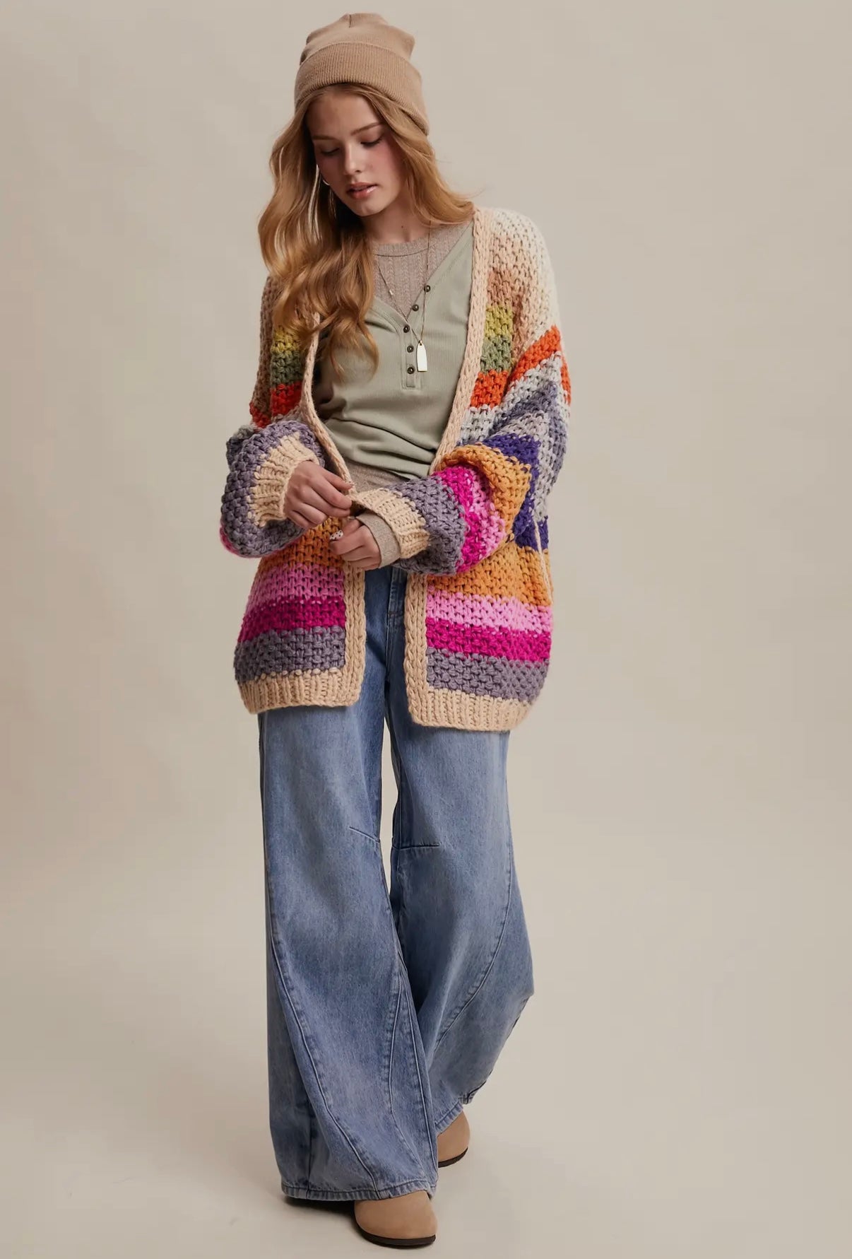 Millie Crochet Cardigan