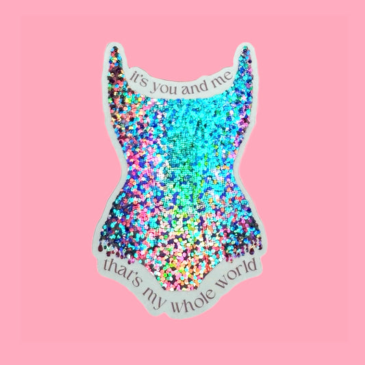 Taylor Swift Sparkly Eras Tour Bodysuit Sticker
