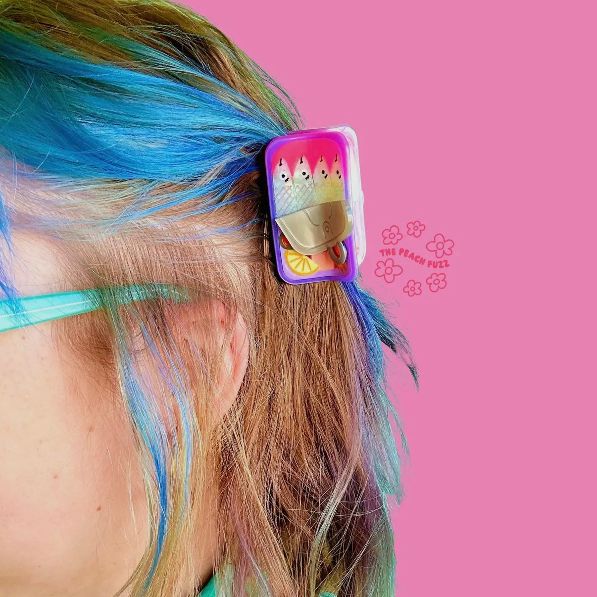 Sardine Can Hair Claw: Small