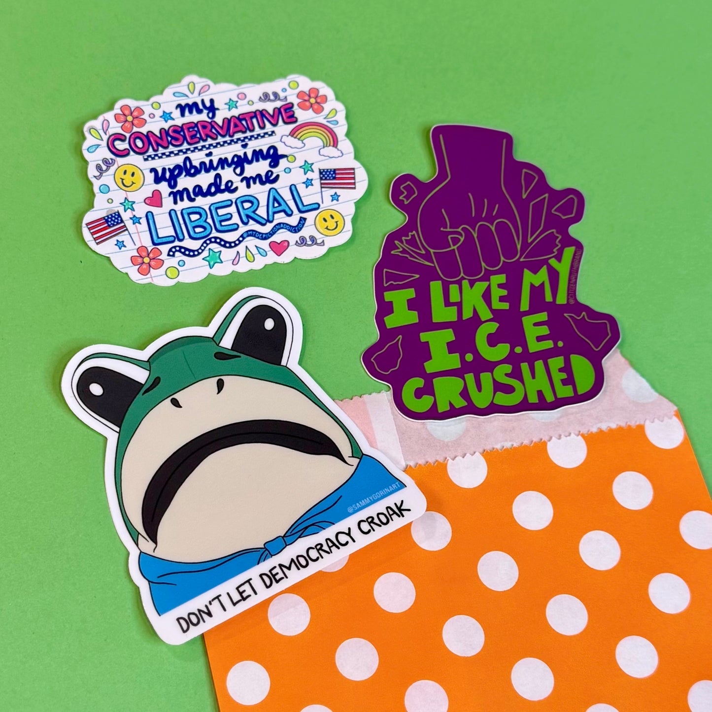 Surprise Sticker 3-Pack (Social Justice)