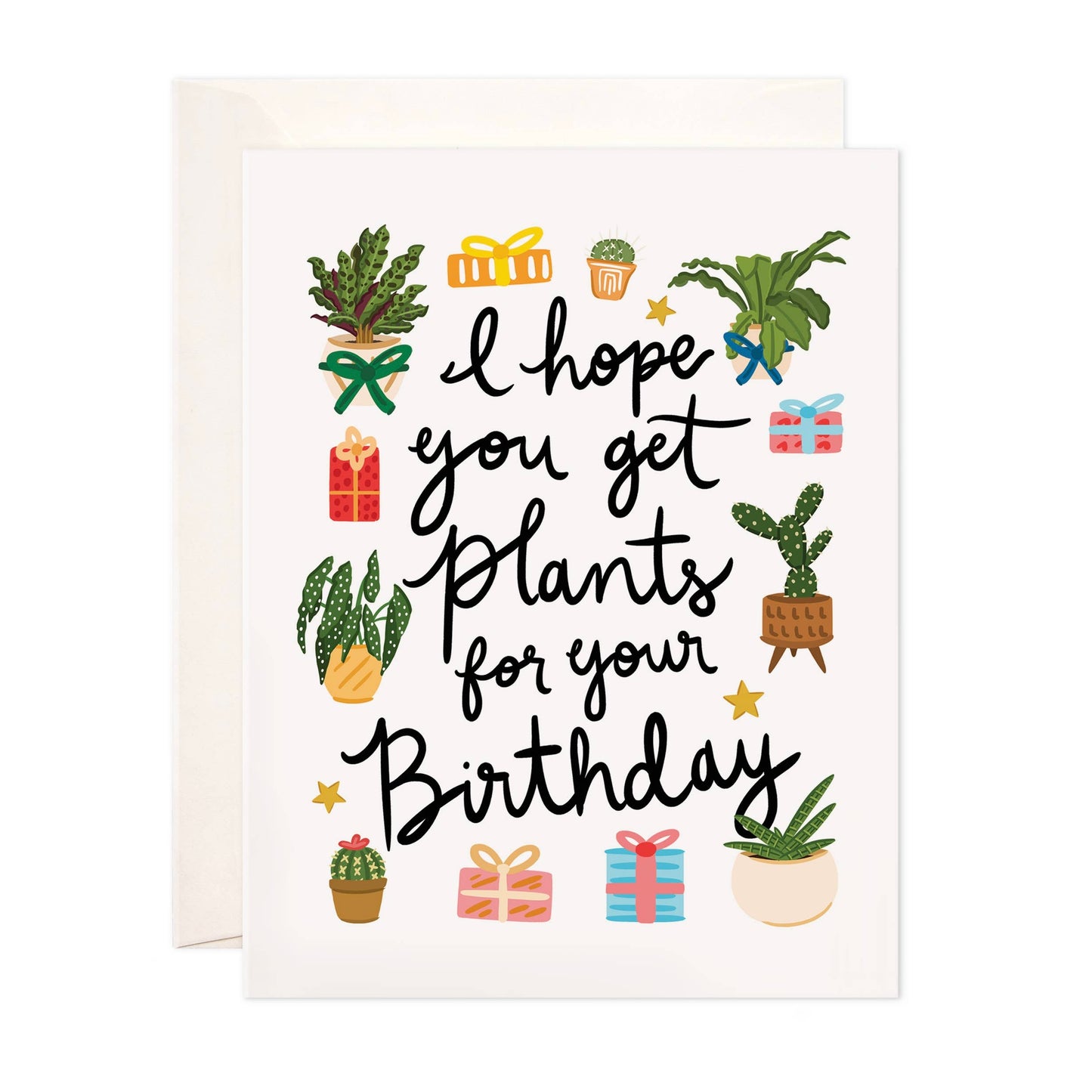 I Hope You Get Plants for Your Birthday Card