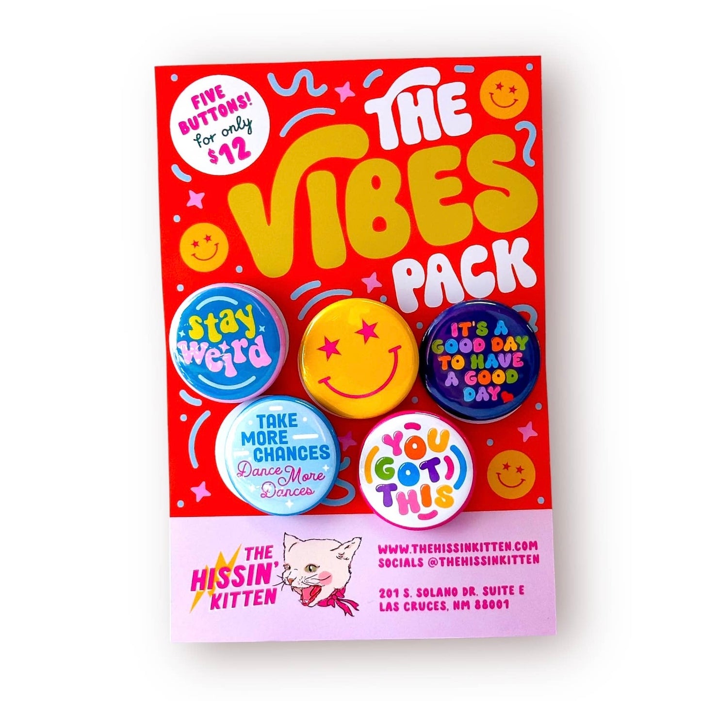 The Vibes Pack (Buttons)