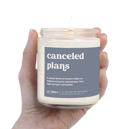 Canceled Plans Candle (mahogany • green apple • lavender)