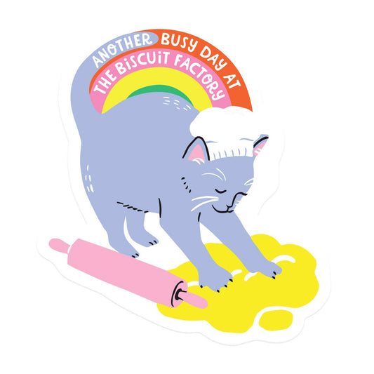 Biscuit Factory Kitty Sticker
