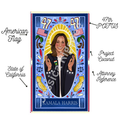 Saint Kamala Candle