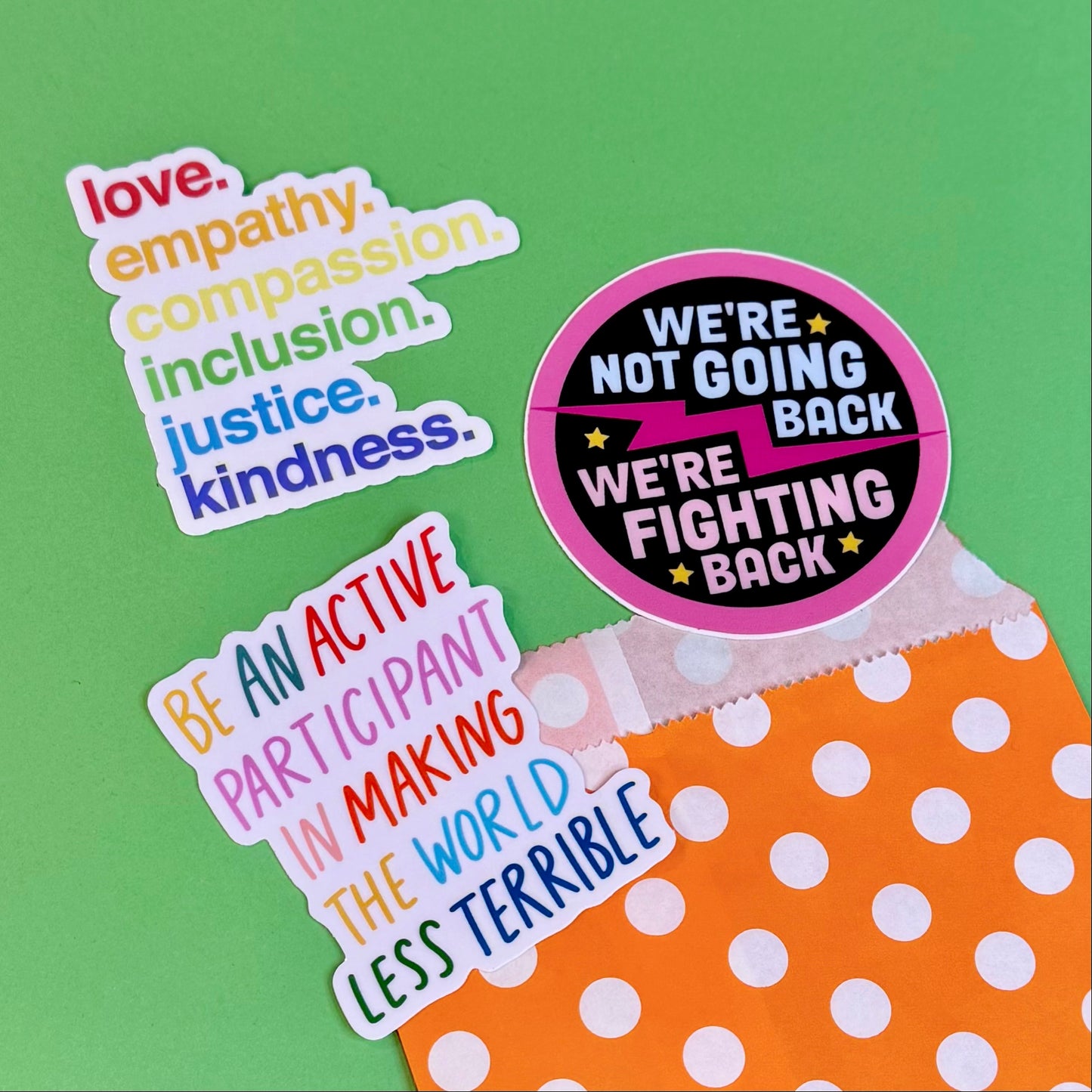 Surprise Sticker 3-Pack (Social Justice)