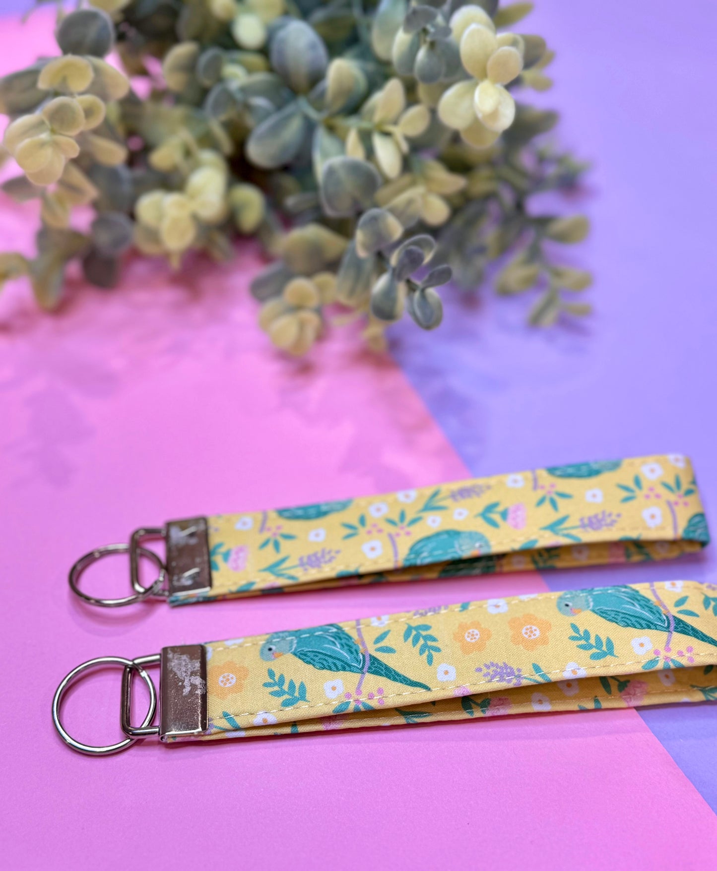 Wristlet Keychain: Songbirds