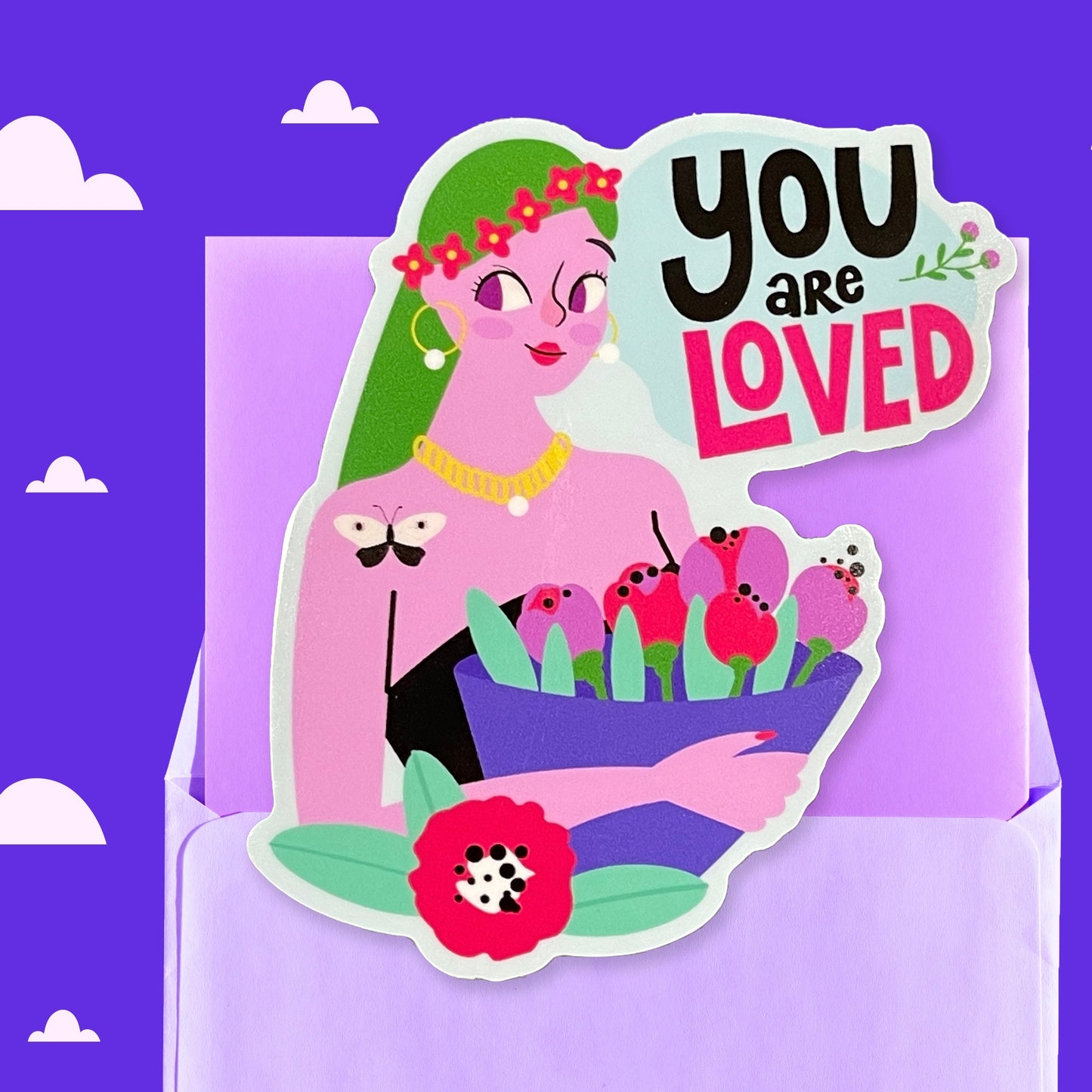 You Are Loved Sticker