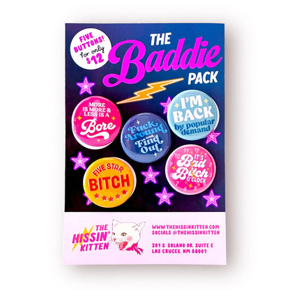 The Baddie Pack (Buttons)