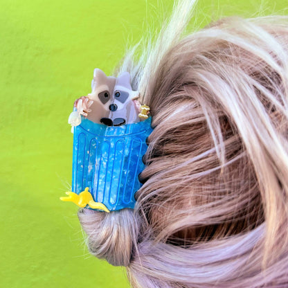 Trash Panda Raccoon Hair Claw