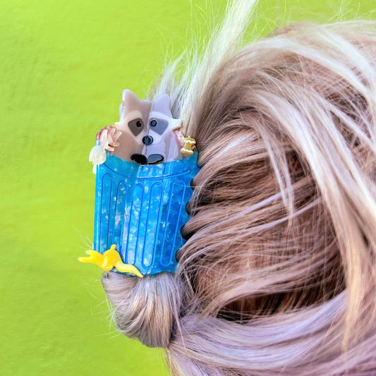 Trash Panda Raccoon Hair Claw