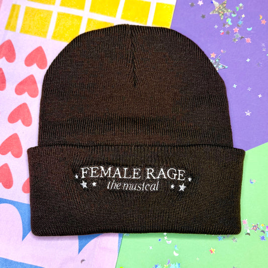 Female Rage: The Musical Beanie (Brown)