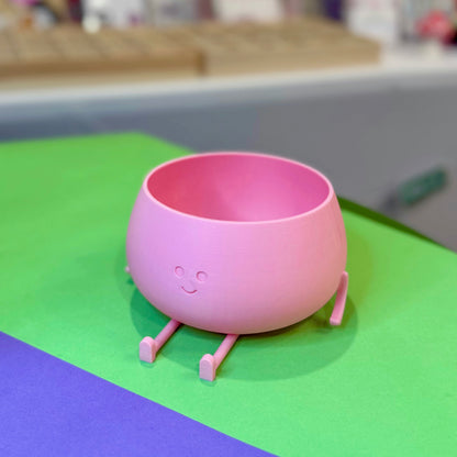 Smiley Planter (Pink)