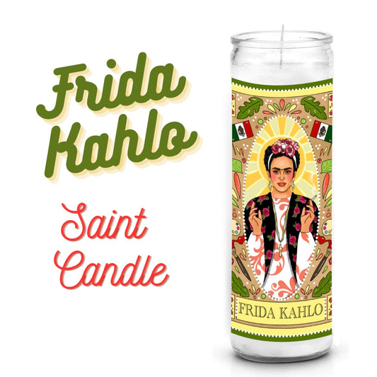 Saint Frida Kahlo Candle