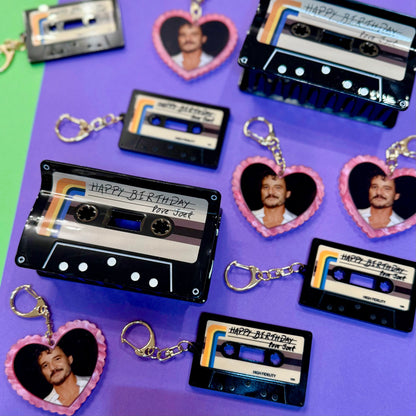 The Last Of Us Cassette Tape Keychain