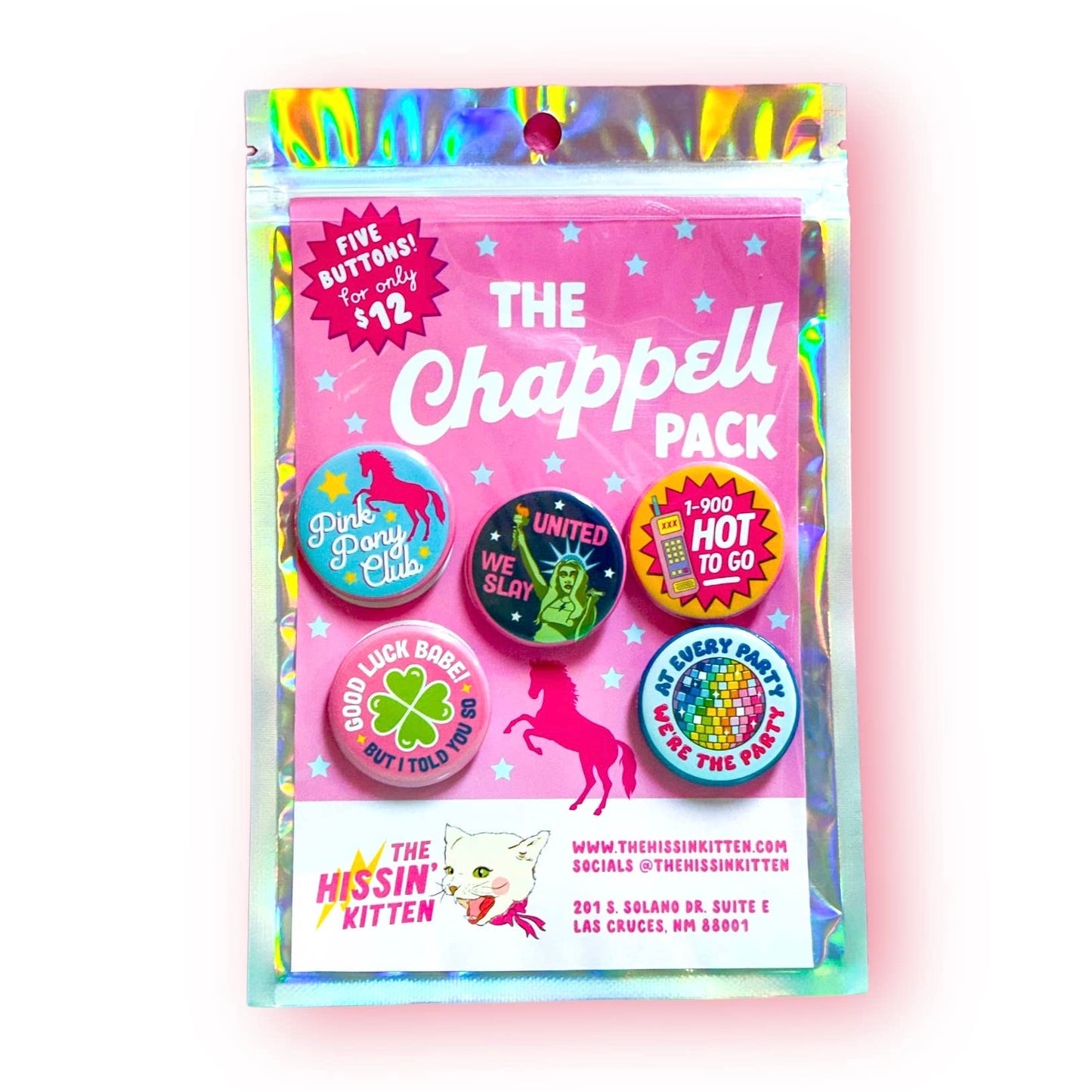 The Chappell Pack! (Buttons)