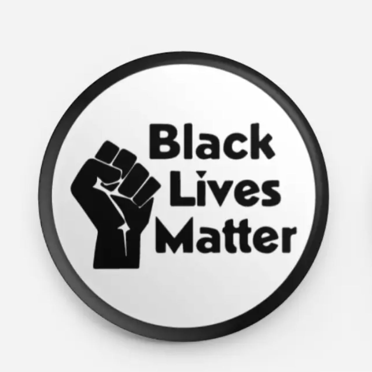 Black Lives Matter Button