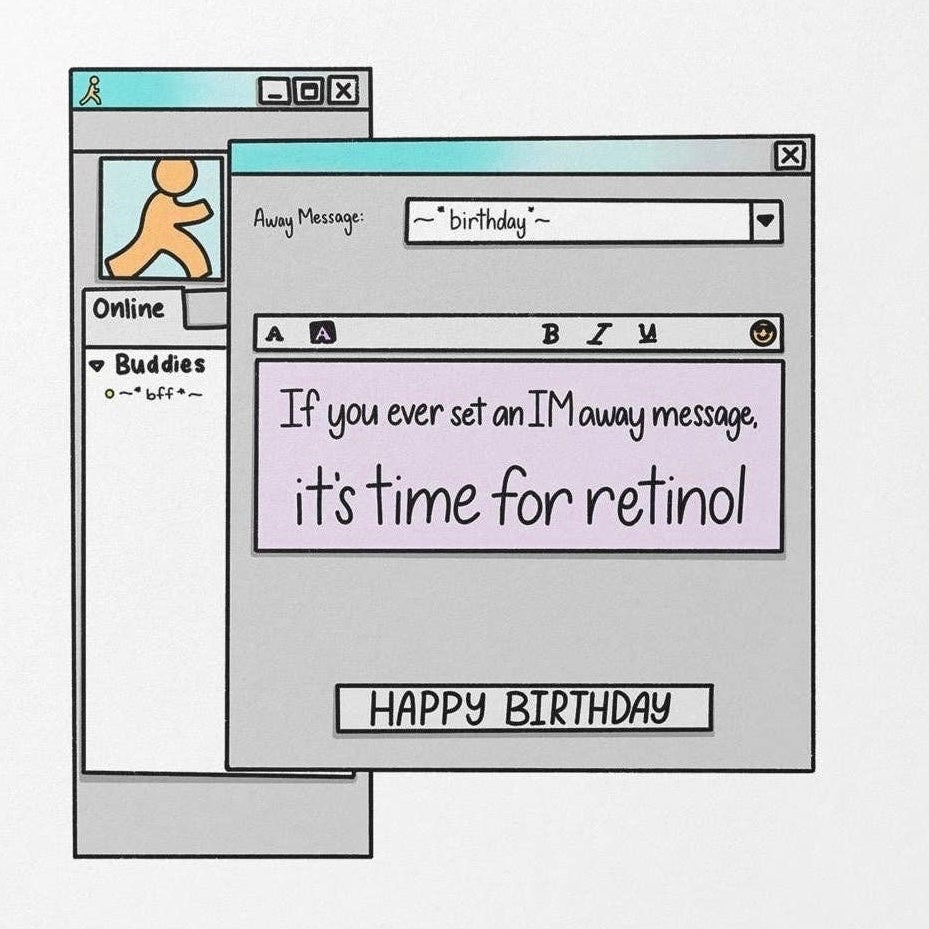 Instant Message Birthday Card