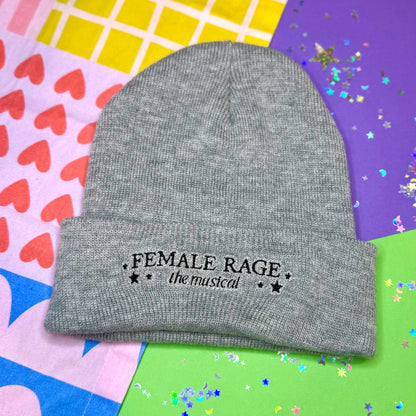 Female Rage: The Musical Beanie (Grey)